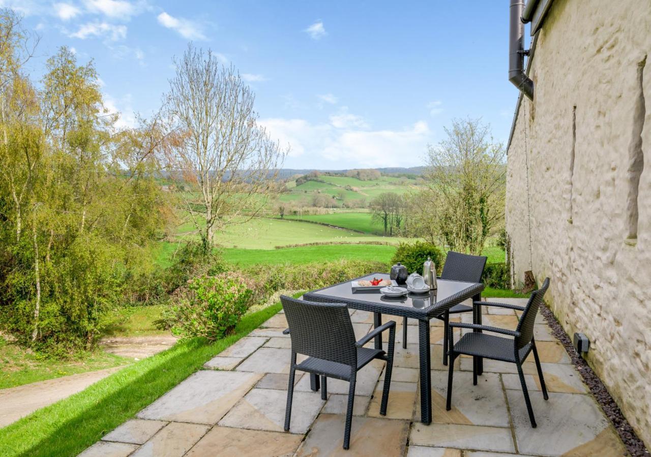 USK Barn Apartment Llanbadoc Bagian luar foto